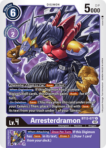 BT12-077 Arresterdramon