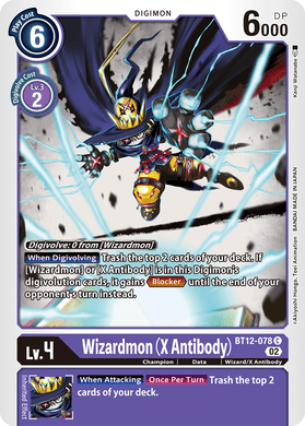 BT12-078 Wizardmon (X Antibody)