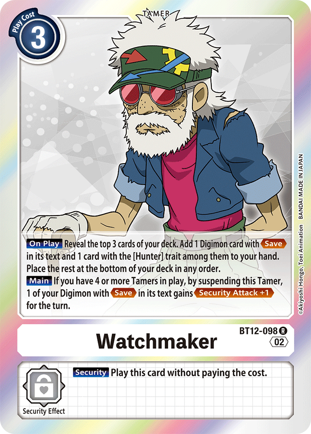 BT12-098 Watchmaker