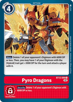 BT12-099 Pyro Dragons