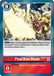 BT12-100 Final Xros Blade