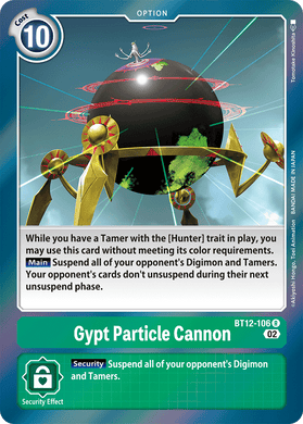 BT12-106 Gypt Particle Cannon