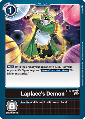 BT12-107 Laplace's Demon