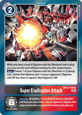 BT12-108 Super Eradication Attack