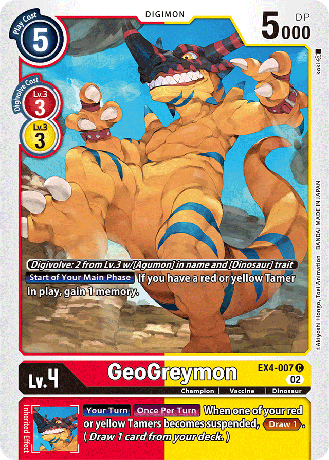 EX4-007 GeoGreymon