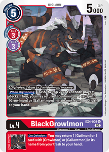 EX4-008 BlackGrowlmon