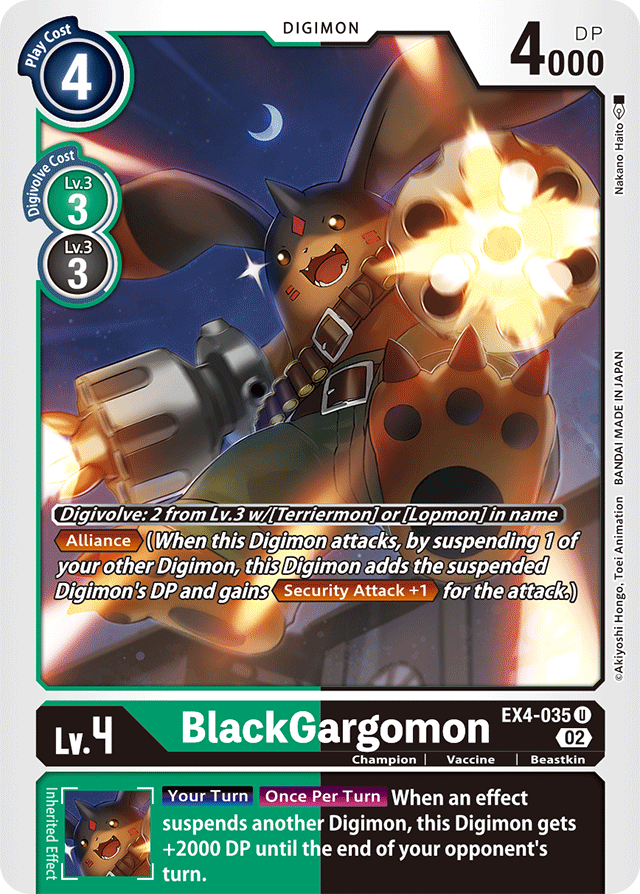 EX4-035 BlackGargomon