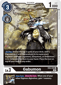 EX4-039 Gabumon