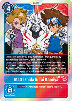 EX4-061 Matt Ishida & Tai Kamiya