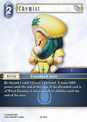 26-107C Chemist (Foil)