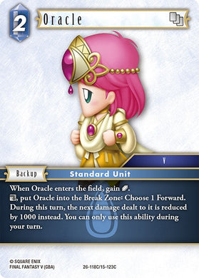 26-118C/15-123C Oracle (Foil)