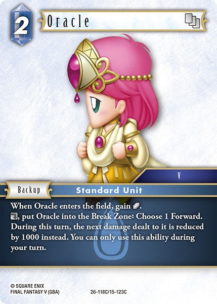 26-118C/15-123C Oracle (Foil)