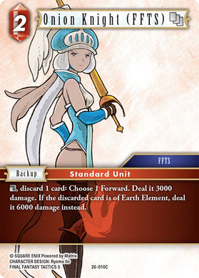26-010C Onion Knight (FFTS) (Foil)