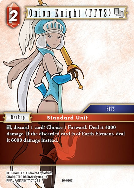 26-010C Onion Knight (FFTS) (Foil)