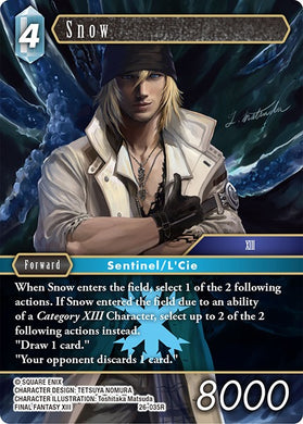26-035R Snow (Foil)