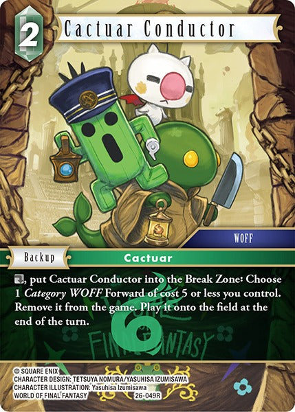 26-049R Cactuar Conductor
