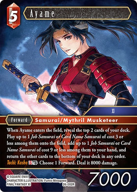 26-002R Ayame (Foil)