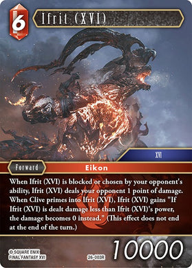 26-003R Ifrit (XVI) (Foil)