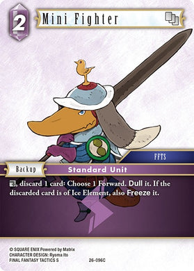 26-096C Mini Fighter (Foil)