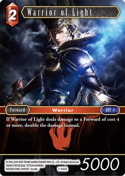1-005R Warrior of Light (Foil)