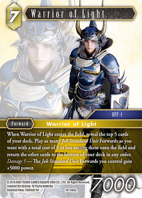 10-065L Warrior of Light (Foil)