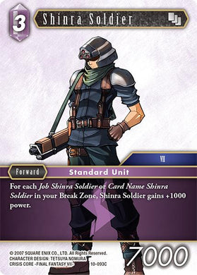 10-093C Shinra Soldier