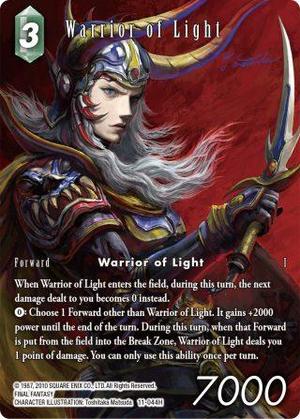 11-044H Warrior of Light Full Art Foil