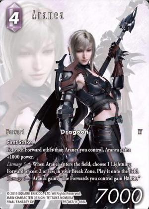 Opus XI Foil Full Art Box Topper Aranea PR-067/11-086L