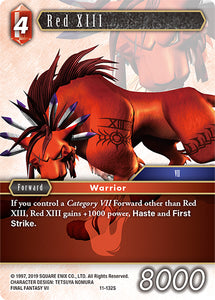 11-132S Red XIII (Foil)