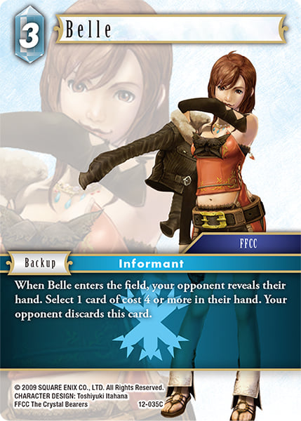 12-035C Belle (Foil)