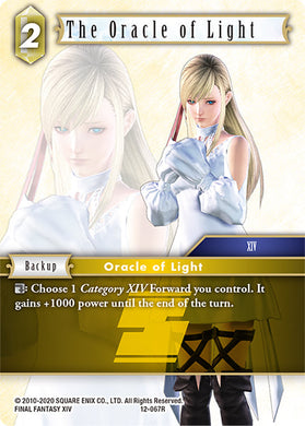 12-067R The Oracle of Light (Foil)