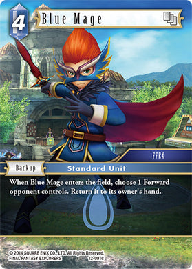 12-091C Blue Mage (Foil)