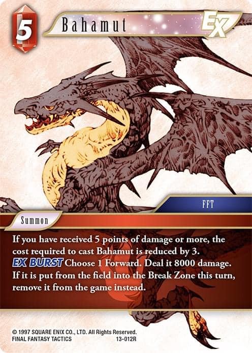 13-012R Bahamut (Foil)