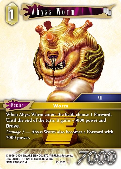 13-052C Abyss Worm (Foil)