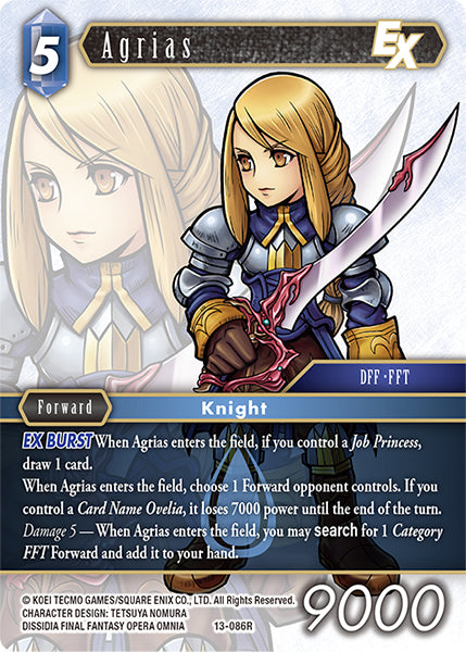 13-086R Agrias (Foil)