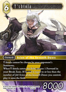 13-134S Y'shtola (Foil)