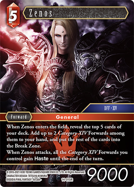 14-015R Zenos (Foil)