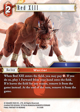 14-019R Red XIII