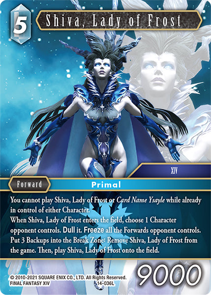 14-036L Shiva, Lady of Frost (Foil)