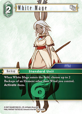 14-044C White Mage (Foil)