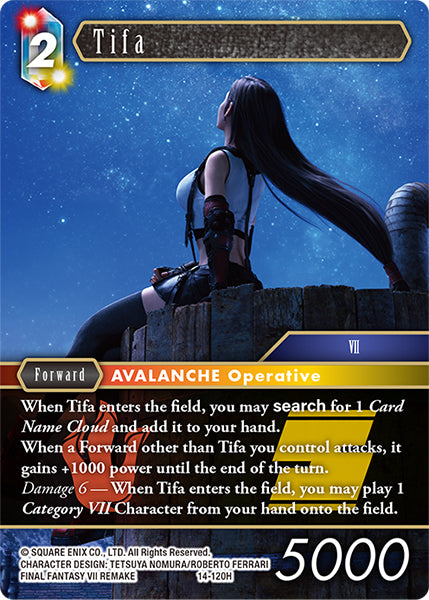 14-120H Tifa (Foil)