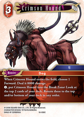16-006C Crimson Hound