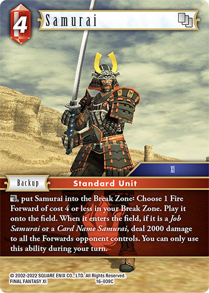16-009C Samurai