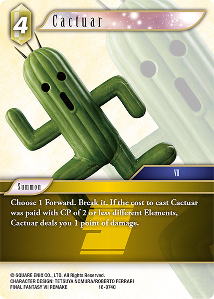 16-074C Cactuar