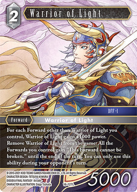 16-127L Warrior of Light (Foil)