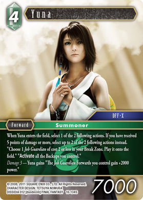 16-134S Yuna (Foil)