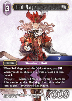 17-086H Red Mage (Foil)