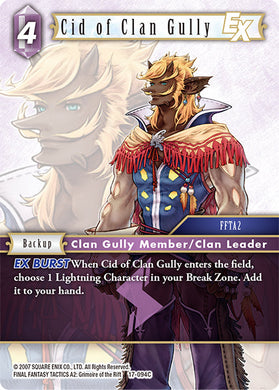 17-094C Cid of Clan Gully (Foil)