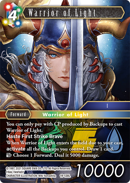 19-128L Warrior of Light (Foil)