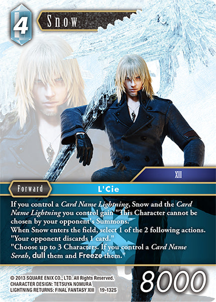19-132S Snow (Foil)